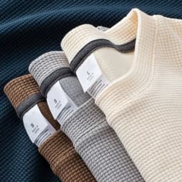 Waffle Short Sleeved T-shirt for Men and Women Summer Japanese Round Neck Half Sleeved Top Loose Casual Solid Color T-shirt