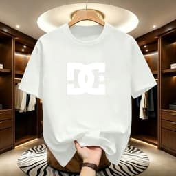 New Men’s Quick-Dry Round Neck Running T-Shirt Spring/Summer Thin Top Print Quick Dry Short Sleeve Breathable Fitness Sports