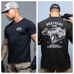 Brothers in Arms _ Breathable T-shirt - Suitable for Sports Wear Pure Cotton