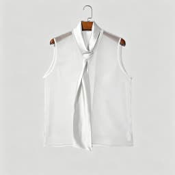 Sexy Mens See Through Sleeveless Shirt Self Tie Neck Sheer Chiffon Muscle Tank Tops Night Club Bar Costume Slim Transparent Vest
