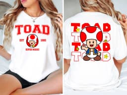 Anime Super Mario Yoshi T-shirt Mario Bowser Peach T-shirt 2026 Summer New Men's and Women's Cotton Ins Y2k T Shirt