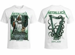 Metallica Dublin Ireland June 19 21 2026 Aviva Stadium Event Band T-Shirt Cotton Graphic Tee Men Women Summer Streetwear