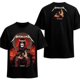 Metallica Dublin Ireland June 19 21 2026 Aviva Stadium Event Band T-Shirt Cotton Graphic Tee Men Women Summer Streetwear