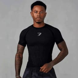 Compression Shirt Men Gym Running T-shirt New Men's Quick-Dry Top Breathable Elastic Fitness T-shirt Short Sleeve Summer Print