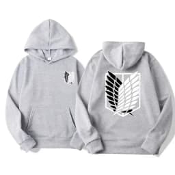 Japan Anime Attack on Titan Men Hoodies Spring Autumn Hip Hop Casual Pullover Top Hoodie Fashion Sweatshirts Jogging Sportswear