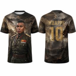 Kylian Mbappe Dictador 2026 Meme Graphic Jersey T-Shirt  Men's Women's Y2k Popular Funny Football Tshirt Casual O-Neck Tee