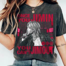 2026 Arirang World Tour Jimin Graphic T-shirt Men Women Summer Cotton Clothing Fashion Oversized Short Sleeved Top Streetwear