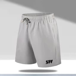 2024 New Summer Men's Sports Shorts Tennis Training Shorts Breathable Mesh Drawstring Beach Pants Large Size Badminton Clothing
