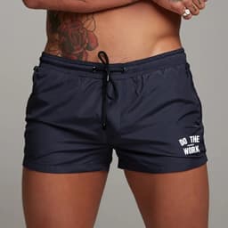 Men's Swimsuit Swim Shorts Summer Casual Beach Board Shorts for Men Quick Dry Running Surf Fitness Gym Shorts Zipper Pocket