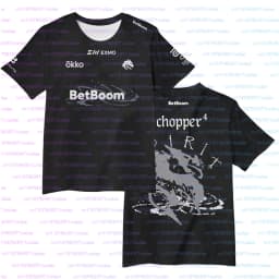 Team Spirit 2026 New Jerseys CS2 Esports Uniforms Donk T Shirts CSGO Game Training Fans Clothes Men's And Women's Sports Tops