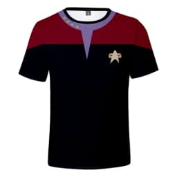 Movie Star Trek Loose Adults Men's T shirt Harajuku Streetwear Short Sleeve Top Unisex Plus Size Cosplay Round Neck Pullover