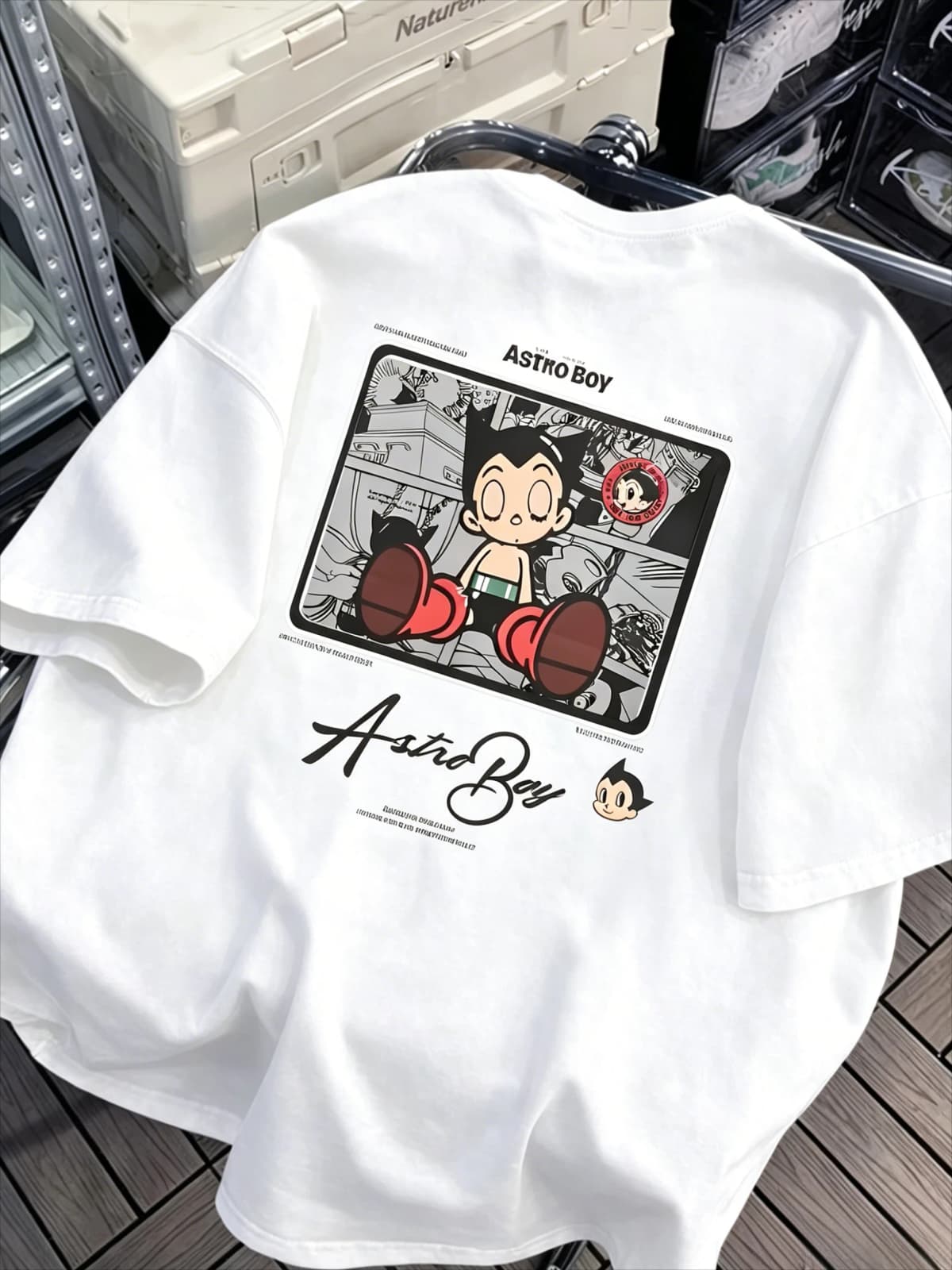 Men's Summer Cotton Breathable Comfortable Round-neck Short-sleeved T-shirt Cartoon Casual Pattern Korean Fashion Men's T-shirts