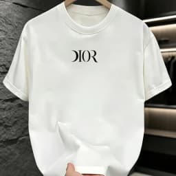 2026 New Summe T-shirt Flat Print Round Neck Short Sleeve Men's and Women's Comfort Wardrobe Essential Daily Wear T-shirt