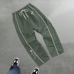 2026 New Men's Star Print Casual Sports Trouser Spring And Summer Fitness Training Trousers Suitable For Everyday Trendy Outfits