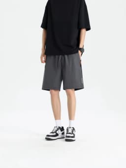 Mens Summer Quick Dry Athletic Work Shorts Casual Hiking Pants Shorts with Zipper Pockets Loose Fit Plus Size Outdoor Trousers