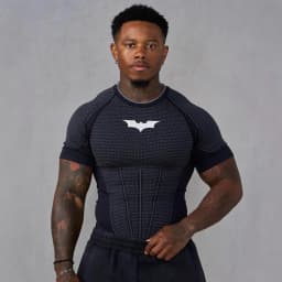 Summer new Men's Tight T-shirt Jogger YA Sports Fitness Ice sensation Tight-fitting Running Training Speed Dry Short sleeves