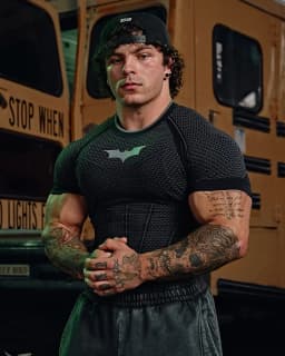 Summer new Men's Tight T-shirt Jogger YA Sports Fitness Ice sensation Tight-fitting Running Training Speed Dry Short sleeves