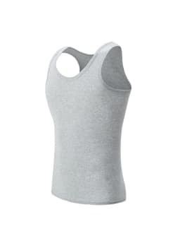 1/3/5 Piece Men's Four Season Pure Cotton Slim Fit Versatile Vest Round Neck Sports Fitness Base Shirt Sleeveless Casual Top