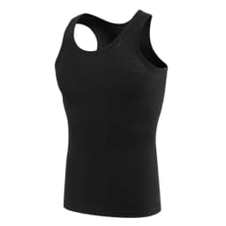 1/3/5 Piece Men's Four Season Pure Cotton Slim Fit Versatile Vest Round Neck Sports Fitness Base Shirt Sleeveless Casual Top