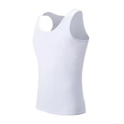 1/3/5 Piece Men's Four Season Pure Cotton Slim Fit Versatile Vest Round Neck Sports Fitness Base Shirt Sleeveless Casual Top