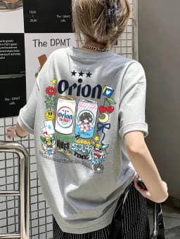 New Summer 2026 Orion Collection Stylish Printed Pattern Woman's and Men's Short Sleeve T-Shirt Suitable for Daily Casual Top