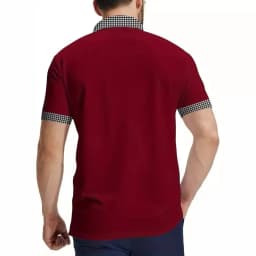Cross-border Summer Fast-selling Amazon Men's Short-sleeved POLO Shirts Button-down Color Men's Sports POLO Shirts