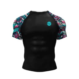Cody Lundin Short Sleeve Pink Mens Jiu Jitsu BJJ No Gi Rash Guard Sublimation Men Running Training T-shirts Strech Fitness Tees