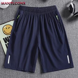 New Summer Gym Fitness Shorts Men Sports Training Running Jogging Casual Men's Shorts Quick Dry Elastic Workout Short Pants Man