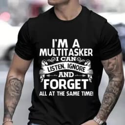 3D printed pattern fun T-shirt, men's and women's fashion pattern T-shirt, black T-shirt summer short sleeved top