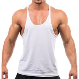 New Style Jogger Gym Singlet Training Bodybuilding Tank Top Vest Shirt Sleeveless Fitness Cotton Shirt For Men
