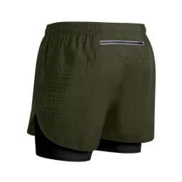 Men's Running Shorts 2025 New Release Gym Fitness 2-in-1 Exercise Summer Quick Dry Trendy Personalized Running Shorts