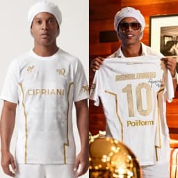 Ronaldinho 10 Ravenna 2026-27 Special Edition Mens Training Soccer Shirt Short Sleeve Breathable Uniform Kids Football Jersey