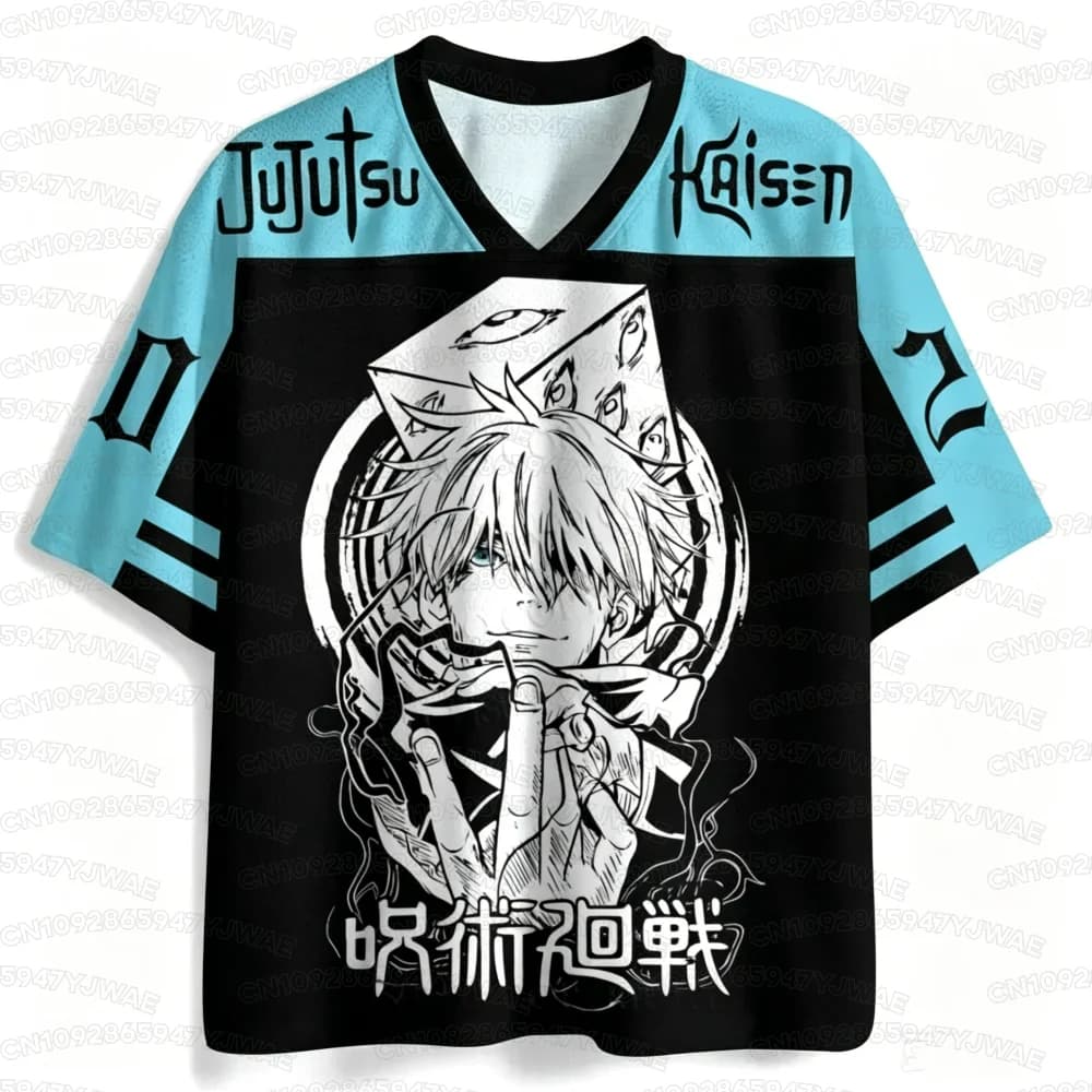 Men's Women's Short Sleeve Tee Summer Casual TOJI Jujutsu Kaisen Jersey Hot Anime Fans T-shirt Unisex Tops Y2K Jersey Tops
