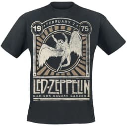 Top Summer Led Zeppelin Graphic Cotton T-shirt Unisex Summer Short Sleeve Fashion Brand Tee Luxury Casual Vintage Tees