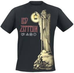 Top Summer Led Zeppelin Graphic Cotton T-shirt Unisex Summer Short Sleeve Fashion Brand Tee Luxury Casual Vintage Tees