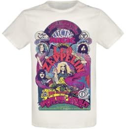 Top Summer Led Zeppelin Graphic Cotton T-shirt Unisex Summer Short Sleeve Fashion Brand Tee Luxury Casual Vintage Tees