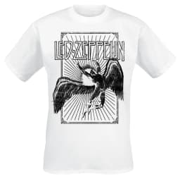 Top Summer Led Zeppelin Graphic Cotton T-shirt Unisex Summer Short Sleeve Fashion Brand Tee Luxury Casual Vintage Tees