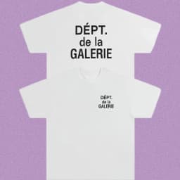 Gallery Dept Short Sleeve Letter Printed 2026 New American Casual Street Cotton Large T-shirt Trendy Hot Sale