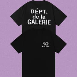 Gallery Dept Short Sleeve Letter Printed 2026 New American Casual Street Cotton Large T-shirt Trendy Hot Sale