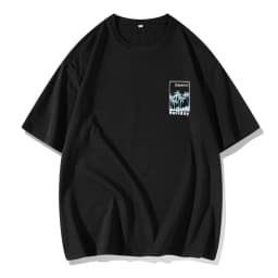 Men's Plus Size Cotton T-Shirt 1XL-7XL Oversized Short-sleeved Tees 110-180kg Summer Running Gym Top Fashion Shirt Male Clothes