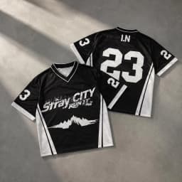 Black White Stray City Bang Chan #03 V-neck Jersey Short Sleeve T-shirt Men Women Kpop Concert Fan Letter Streetwear Sports Tee