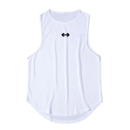 Summer Tank Top Mens Gym Fitness Training Clothing Quick Dry Silm Fit Bodybuilding Sleeveless Shirts Men Fashion Basketball Vest