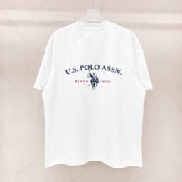Simple Style Men's Cotton T-shirt Polo Letter Graphic Printing Casual Round Neck Men's Short-sleeved Top Free Shipping