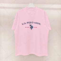 Simple Style Men's Cotton T-shirt Polo Letter Graphic Printing Casual Round Neck Men's Short-sleeved Top Free Shipping