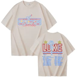 Luke Combs 2026 Tour T-shirts Men's Clothing Women's Luxury Short-sleeved Comfortable Casual T-Shirt Gifts Summer T Shirt