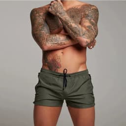 Men's Swimming Trunks Fashion Summer Swimwear Men Summer Beach Shorts Swimming Shorts Boxer Trunks Men Swimsuit