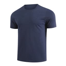 Men's Summer 5-Color Short-Sleeved Middle-Aged Casual Versatile Round-Neck Top for Teenagers, Comfortable Daily Handsome T-Shirt