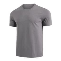 Men's Summer 5-Color Short-Sleeved Middle-Aged Casual Versatile Round-Neck Top for Teenagers, Comfortable Daily Handsome T-Shirt