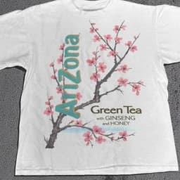 Men'S Tee Featuring Arizona Green Tea Design Trendy Everyday Apparel Graphic Short Sleeve Men's T-shirts for Summer All-Season