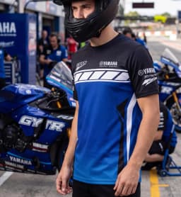 2026 Latest Yamaha GYTR Factory Team Crew Neck Quick-Dry Riding T-Shirt Summer Men's Off-road Motorcycle Locomotive Short-Sleeve